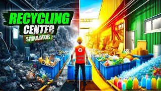 Ich eröffne einen Wertstoffhof 01 ♻️ Recycling Center Simulator [upl. by Norihs]