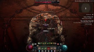 Lidless Wall Bone Spear Lilith Kill  Diablo 4 [upl. by Ishmul]