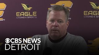 Central Michigan football coach Jim McElwain being investigated by NCAA [upl. by Dorsy]