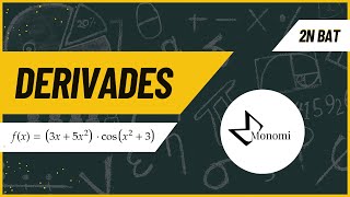 DERIVADES  Exercicis  Regla de la cadena 1 2n BAT [upl. by Adilen]