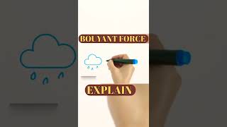 bouyant force class 9 hindi explanationscience shorts force newton [upl. by Ylenats]