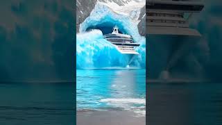 Cruise vs Falling Iceberg A Close Call [upl. by Edwards905]