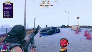 Perezs POV of him sniping SOB x Besties with a shotgun  GTA NoPixel 40 [upl. by Ecirtam]