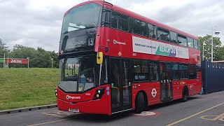 Nearly FULL ROUTE VISUAL  Stagecoach London Route 135  Crossharbour  Limehouse [upl. by Zed945]