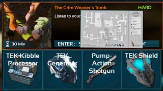 Map Hầm ngục Ark Mobile tuần này Ark Mobile Dungeon this week The Grim weavers tomb ark [upl. by Noreh]