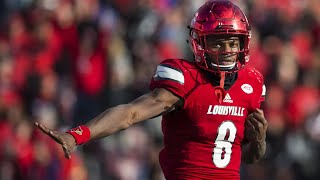 Lamar Jackson Vintage Louisville Heisman Highlights  HD [upl. by Aynahs]