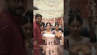 Anjis Wedding ThalamAnjitha❤️AmalPullothisyoutubeshorts wedding love pullothi anjitha song [upl. by Dewees]