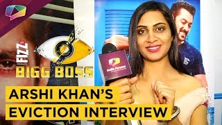 Arshi Khan Gets EVICTED  Exclusive EVICTION Interview  Bigg Boss 11  Colors Tv [upl. by Mckee]