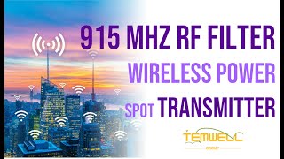 915M Filter for Power Spot Transmitter [upl. by Sremmus]