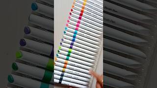 Camel brush pens unboxing and reviewCamlin 24 shades brush pens shorts camlinbrushpens camelpen [upl. by Atiekal]