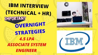 IBM Interview for Freshers 20202021  Technical and HR  IBM Interview questions IBM Hiring 2021 [upl. by Rehtse]