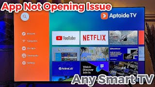 How to Fix Aptoide TV App Not Opening on Smart TV [upl. by Ttereve815]