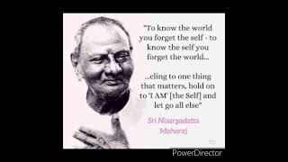 Nisargadatta Maharaj I Am That Sadhak [upl. by Yenttihw]