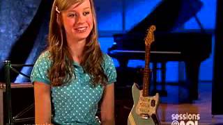 Brie Larson  AOL Sessions quotOn The Spotquot Interview October 11 2004 [upl. by Anallise]