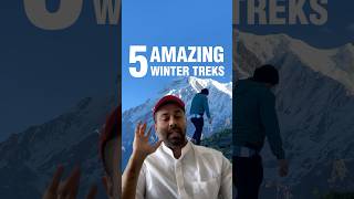 Winter treks 1 Kedarkantha 2Chopta Tunganath Chandrashila 3Triund 4Yuksom dzongri ampPrashar lake [upl. by Marolda]