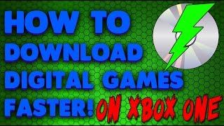 How To Install Digital Games Extremely Faster On Xbox One WINDOWS 10 UPDATE [upl. by Assirat27]