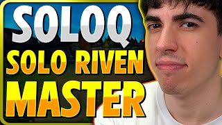 💀¡¿ROMPERÉ MI RECORD DE ELO EN SOLOQ SOLO RANKED CON RIVEN EN MID [upl. by Arada322]