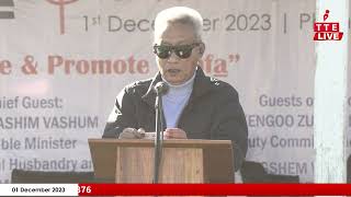 SPEECH KHASHIM VASHUM HONBLE MINISTER  2nd PHUNGCHAM HAOFA PHANIT 2023  PRESERVE amp PROMOTE HAOFA [upl. by Aleirbag]