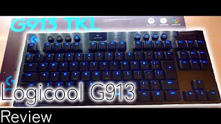 【ゲーミングキーボード G913】Logicoolキーボードの最上位！？G913TKLをレビュー！ [upl. by Niknar]