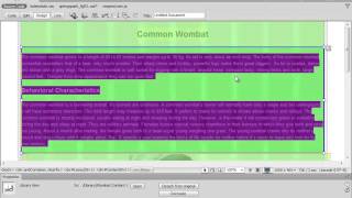 Dreamweaver CS6 Tutorial  Part 49  Fluid Grid Layouts and Adding Content to DIVs [upl. by Suu899]