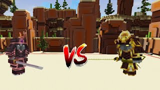 Shogun vs Auron  Minecraft Mobbattle [upl. by Ajuna392]