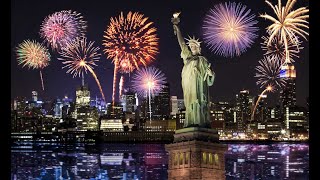 Live NYC New Years Eve Fireworks 2024  New York Fireworks New Years Eve 2024 [upl. by Schnur215]