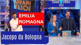 Affari tuoi di giovedì 311024 con lEmilia Romagna I pacchi aperti in ordine [upl. by Eigram386]