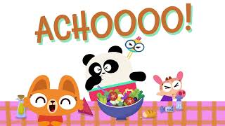 LISTEN UP 🔊👂 Onomatopoeia Song 🎶 Songs for kids  Lingokids [upl. by Kellene]