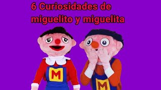 6 Curiosidades de miguelito y miguelitaLeer descripción [upl. by Melamie]