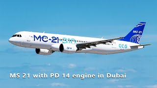 Flight of MC 21 310 with PD 14 engines [upl. by Lenci366]