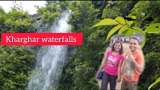 Kharghar Waterfalls Pandavkada Falls navimumbai kharghar hills nature trekking waterfall [upl. by Leiser]