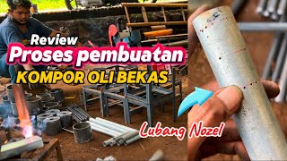 Cara membuat kompor bahan bakar oli bekas  kompor alternatif tanpa gas [upl. by Giliana480]