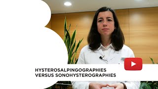 Hysterosalpingographies vs sonohysterographies [upl. by Veal]