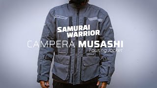 Campera de Moto Touring Musashi  Samurai Warrior [upl. by Norramic]