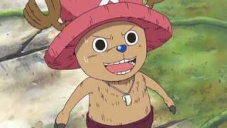 One Piece  Cute Chopper and whistle scene [upl. by Naro]