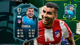 REGALITO CORREA 87 POTM REVIEW FIFA 22 ULTIMATE TEAM [upl. by Nnyroc634]