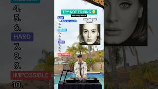 Can you pass this VIRAL song challenge 🤫🤐 Adele Rosé Bruno Mars Mariah Carey amp more [upl. by Latsyrhk]