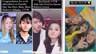 Hafsa khan Shaheer khanAmna Nasir Latest video from game showTiktok star [upl. by Prowel]