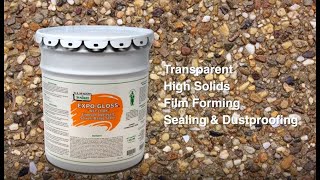 EXPOGLOSS quotWETLOOKquot EXPOSED AGGREGATE SOLVENTBASED SEALER [upl. by Lorenzana]