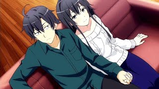 ملخص انمي Yahari Ore no Seishun Love Comedy wa Machigatteiru  الجزء الاول [upl. by Aitnic784]