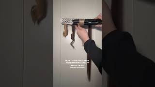 How I’d use a flat iron for different length hairstyles flatironcurls curling chloeswiftstylist [upl. by Milburt]