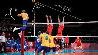 Craziest Angles Of Attack  Super Volleyball Spikes [upl. by Fritz]