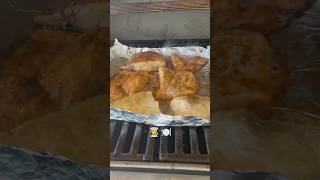 What’s better than tripletail fishing Mesquite grilled tripletail food shorts cooking fish [upl. by Akirderf]