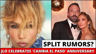 Jennifer Lopez Celebrates Cambia El Paso Anniversary Amid Ben Affleck Split Rumors jenniferlopez [upl. by Burdelle]