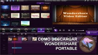 Como descargar Wondershare portable [upl. by Allerus]