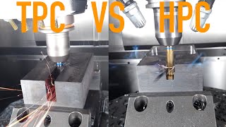 What is faster  TPC D12 vs HPC D12 42CrMo4 mit Spindelleistungsvergleich CNC Fräsen [upl. by Marya]