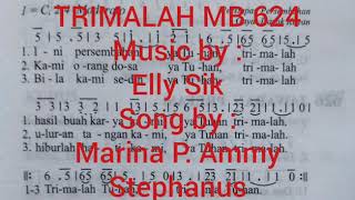 TRIMALAH MB 2000  624 Regio Kalimantan Gaya Dayak Bahau Lagu Persembahan [upl. by Humbert653]