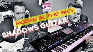 Riders in the Sky Neue Shadows Guitar Free Software [upl. by Peria]