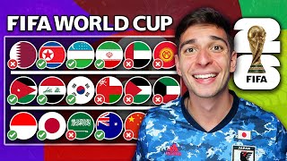 FINAL ASIA WORLD CUP 2026 QUALIFIERS PREDICTION [upl. by Gratiana]