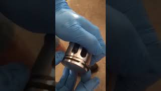 How to properly install piston rings [upl. by Ayotal128]